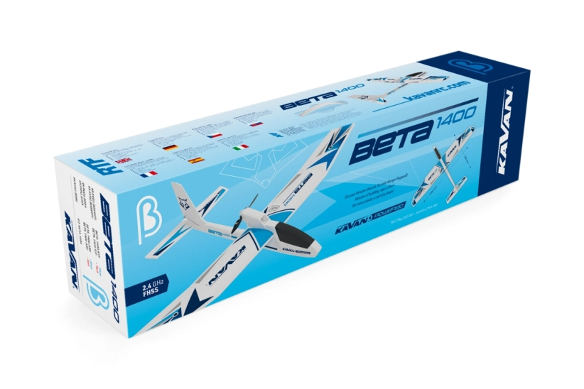 RC letadlo KAVAN Beta 1400 ARF, červená