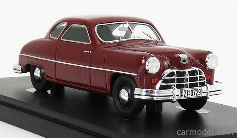 Autocult Staunau K400 Germany 1950 1:43 Tmavě Červená