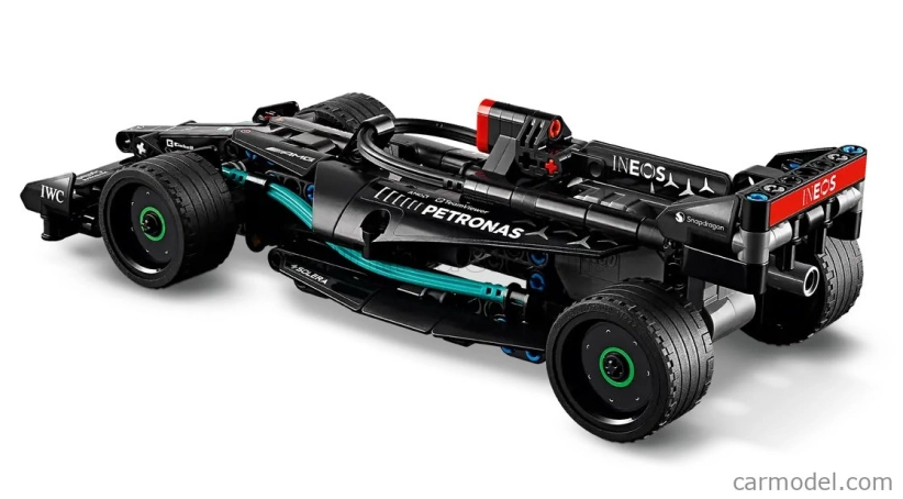 Lego Mercedes gp Lego Technic - F1 W14 Team Mercedes-amg Petronas Formula One Season 2023 Lewis Hamilton - George Russel - 240 Pezzi - 240 dielikov Matt Black