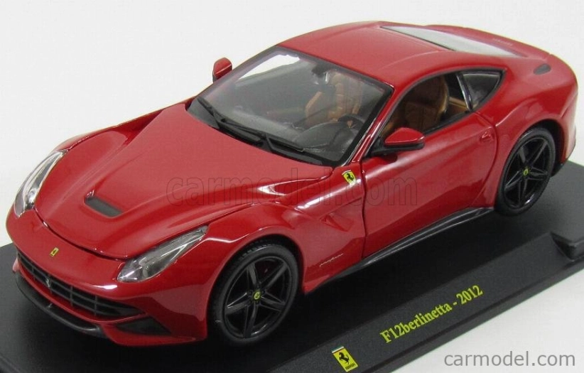 Edicola Ferrari F12 Berlinetta 2012 - Con Vetrina - With Showcase 1:24 Red