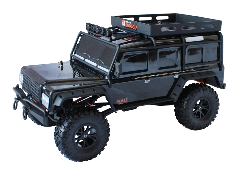 RC auto DF-4J XXL Crawler 2020, černý
