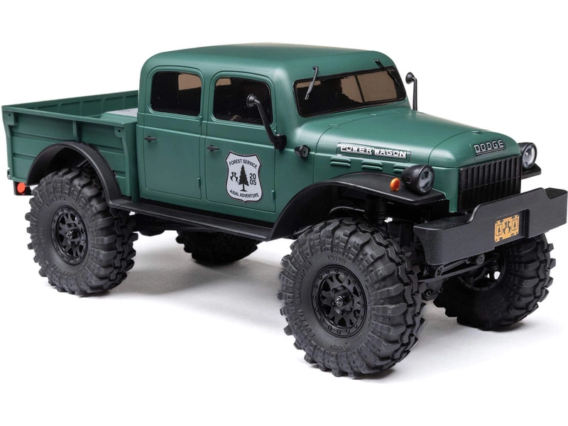 Axial SCX24 Dodge Power Wagon 1940 1:24 4WD oranžová
