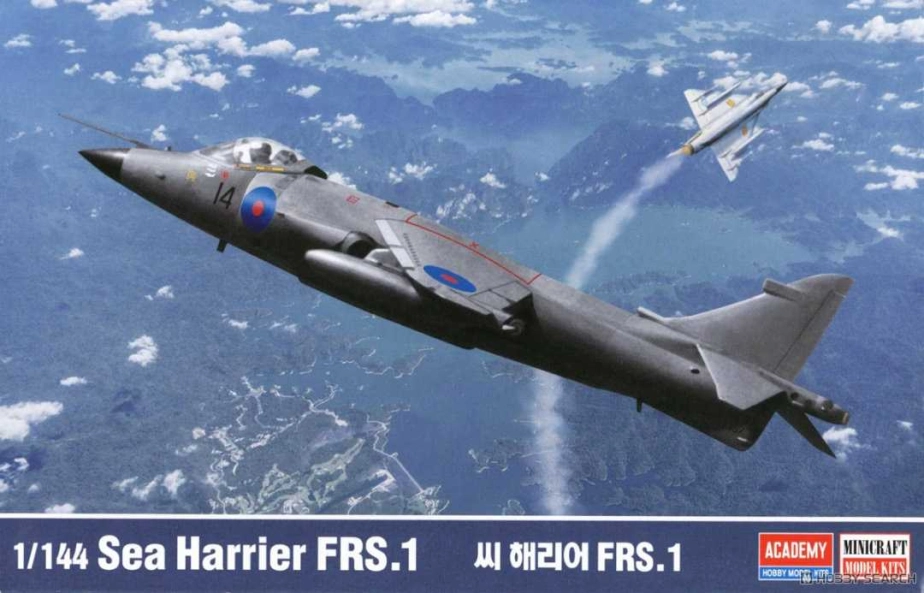 Model Kit letadlo 12657 - SEA HARRIER FRS.1 (1:144)