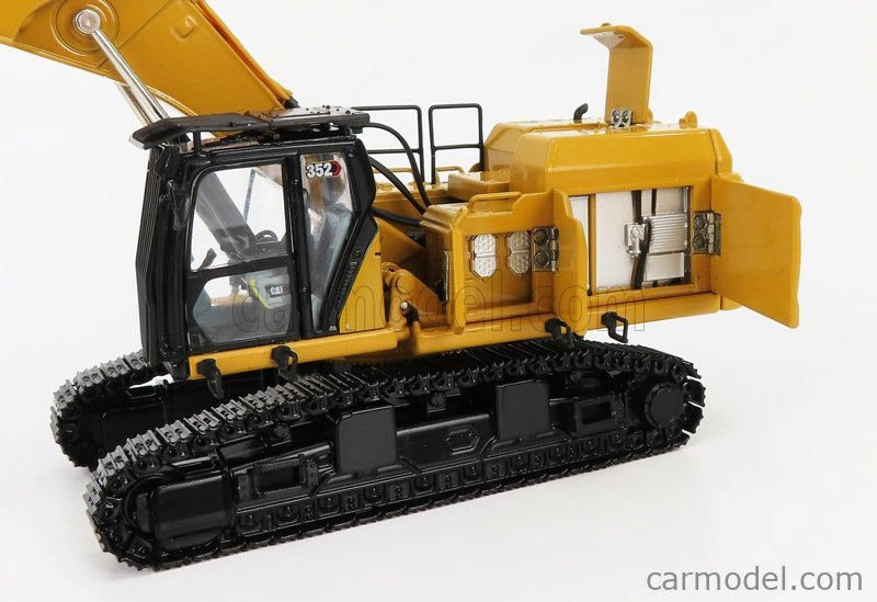 Dm-models Caterpillar Cat352 Escavatore Cingolato - Ultra High Demolition Hydraulic Excavator 1:50 Yellow Black