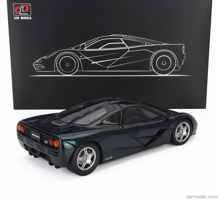 Lcd-model Mclaren F-1 Xp5 1993 1:18 Green Met