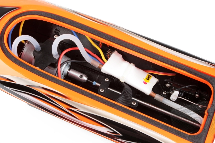 RC loď Offshore Lite Warrior V3, oranžový