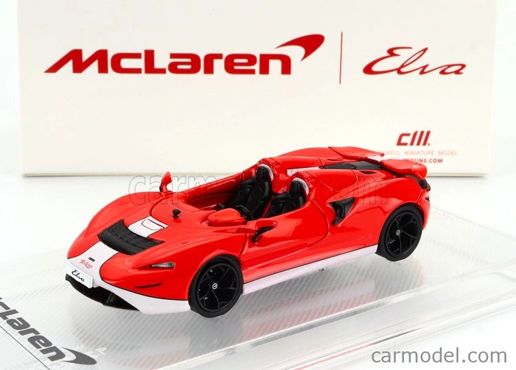 Cm-models Mclaren Elva 2020 1:64 červená biela