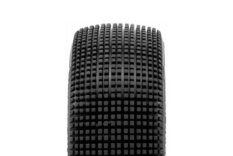 ADDICTIVE V2 BUGGY S1 (SUPER SOFT) lepené pneumatiky, biele disky, 2 ks.