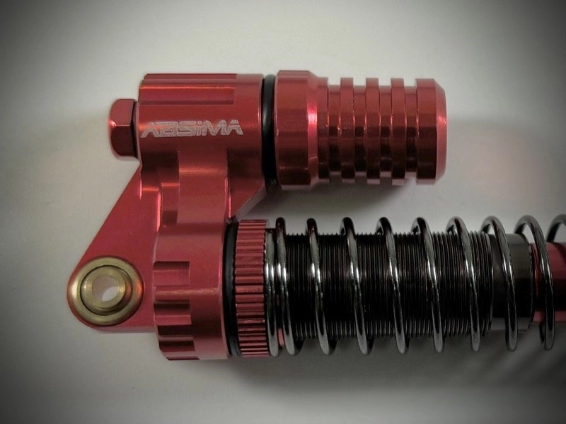 Hliníkové olejové tlumiče Absima Piggyback včetně pružin 1:10, délka 120mm, 2ks