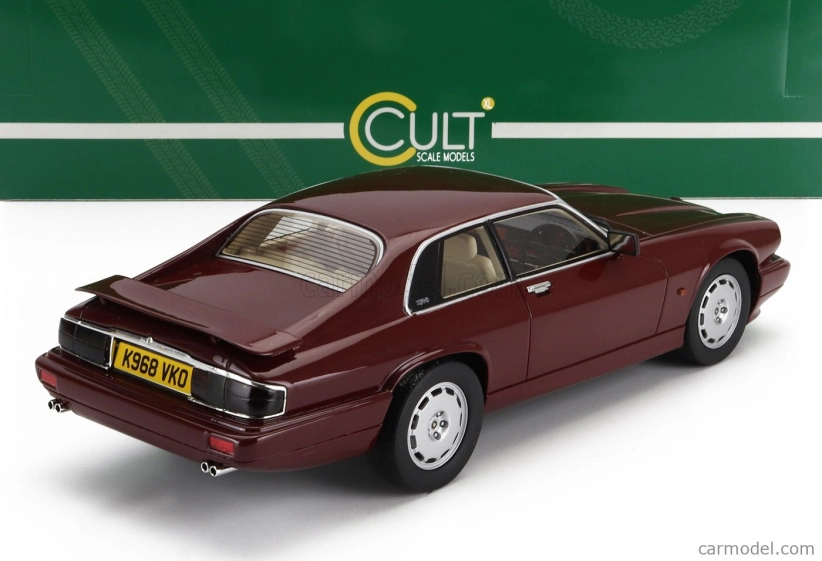 Modely Jaguar Xjr-s 1993 1:18 Red Met