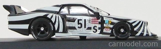 Najlepší model Lancia Beta Montecarlo Silverstone 1979 N 51 Patrese 1:43 Black White