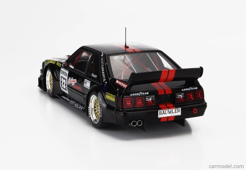 Werk83 Ford usa Mustang 5.0 N 13 Dtm Season 1993 Jurgen Feucht 1:18 Černá Červená