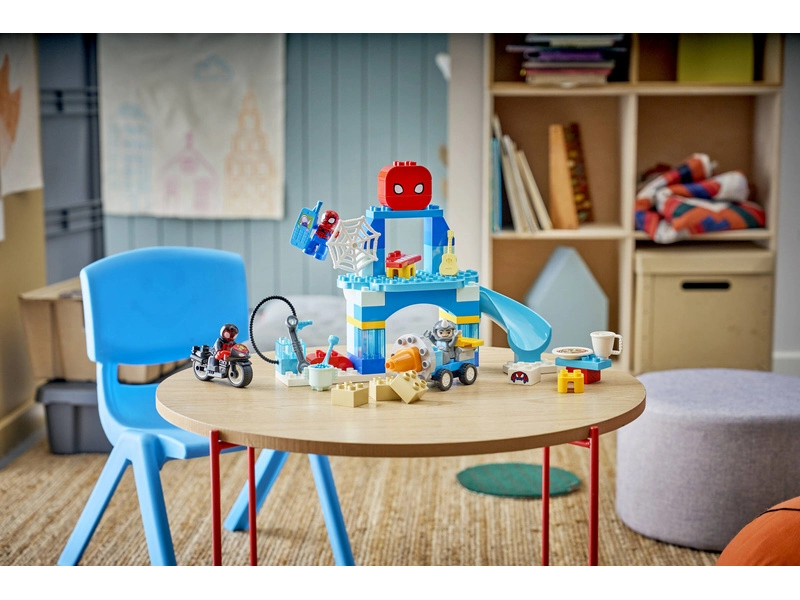 LEGO DUPLO - Spideyho tým a pavoučí základna