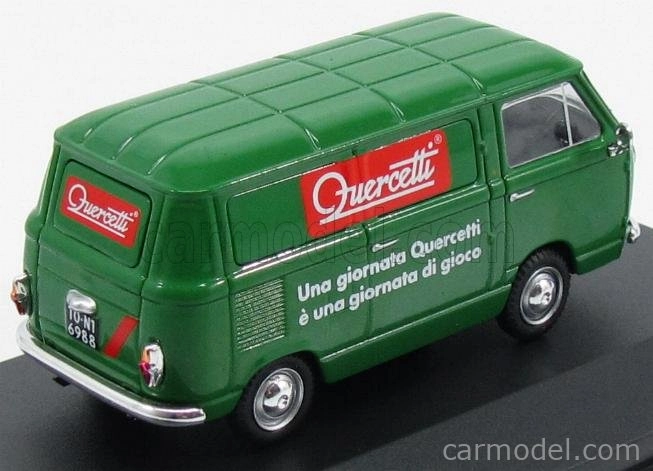 Edicola Fiat 850t Van 1975 - Quercetti 1:43 Zelená