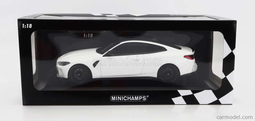 Minichamps BMW radu 4 M4 (g82) 2020 1:18 biela čierna