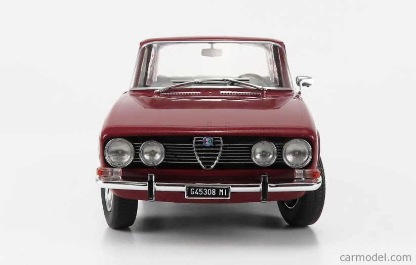 Mitica-diecast Alfa romeo 1750 Berlina 1-series 1968 1:18 Prugna 525