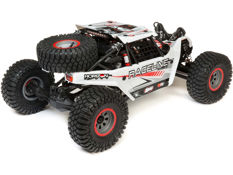 RC auto Losi Super Rock Rey V2 1:6 4WD RTR, biele
