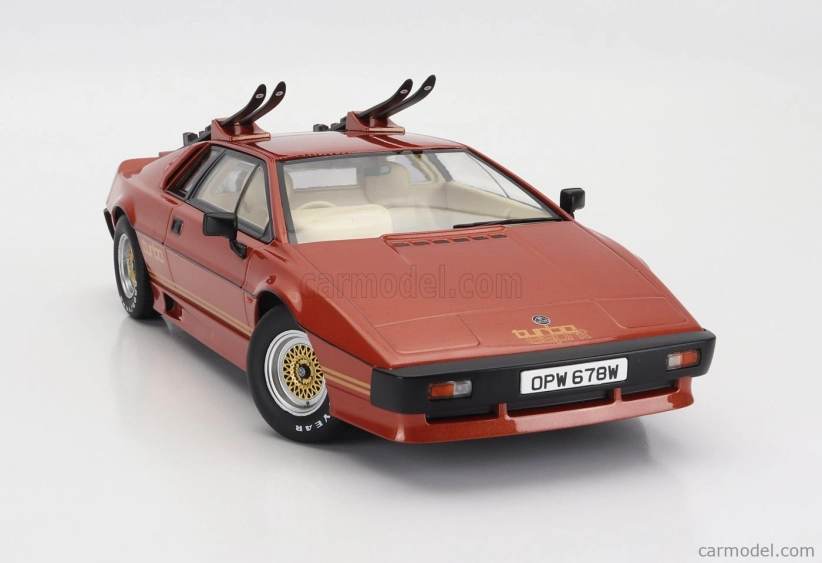 Kk-scale Lotus Esprit Turbo 1981 With Ski - Con Sci 1:18 Copper Met