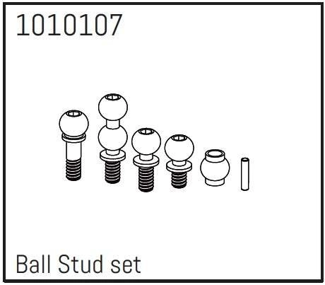 HBP240240 - (1010107) Ball Stud Set - PRO Crawler 1:18