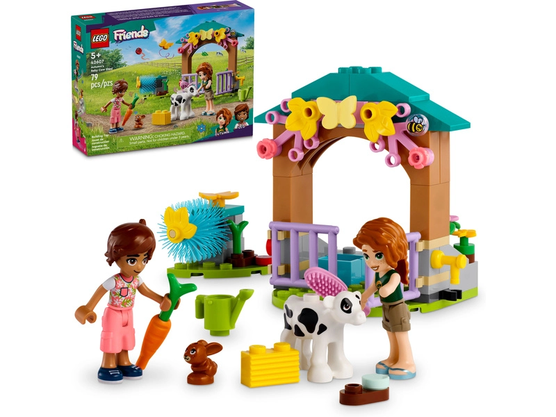 LEGO Friends - Jeseň a jej teľa v stajni