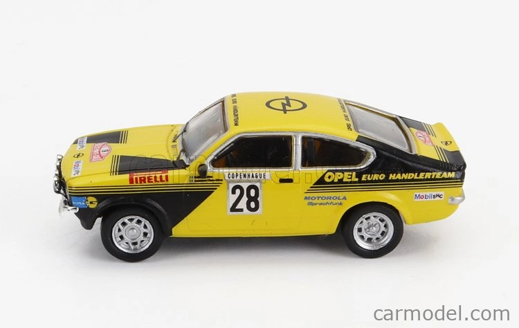Brekina plast Opel Kadett C Gt/e (night Version) N 28 1:87, žlutá