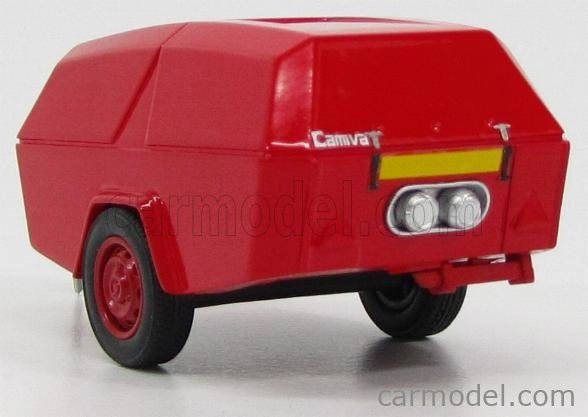 Alerte Camiva Remorque Moto Pompe For Dodge Wc63 Truck 1:43 Red