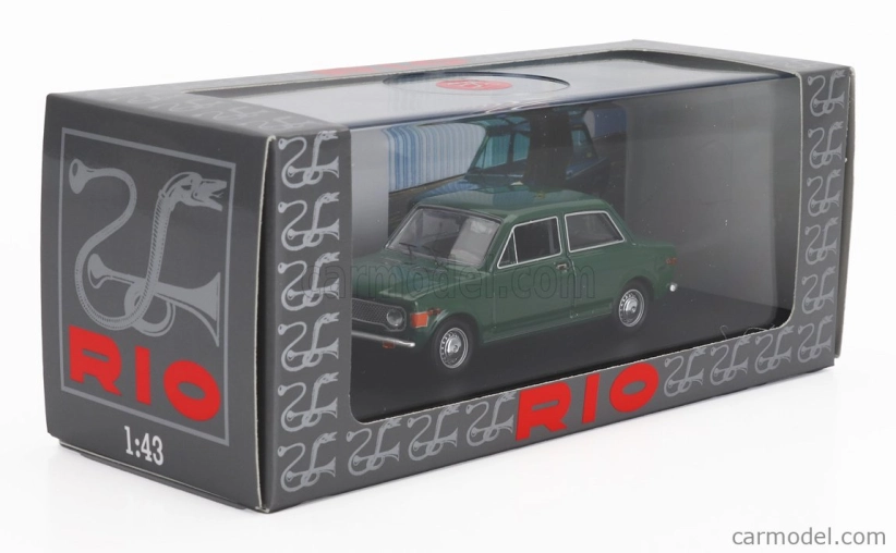 Rio-models Fiat 128 2-door 1969 - Personal Car Tom Hanks 1:43 Zelená