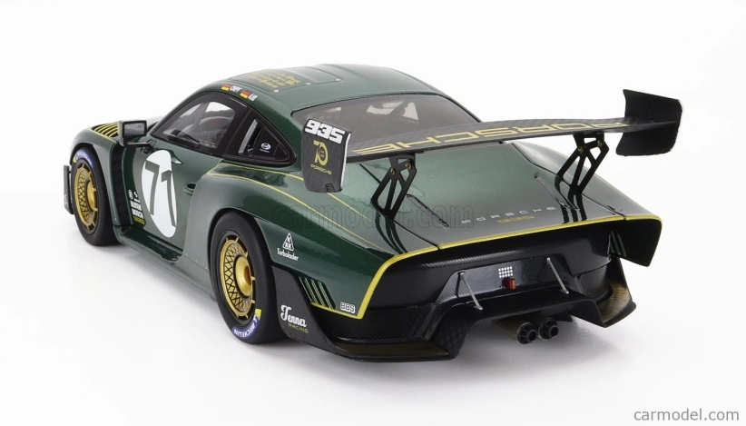 Minichamps Porsche 935/19 Base Gt2 Rs N 71 Tenner Racing 2019 1:18 Zelená
