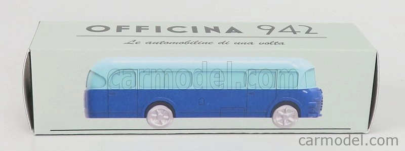 Officina-942 Fiat 640n Bus Carrozzeria Bianchi Linea Extraurbana 1950 1:76 2 Tones Blue