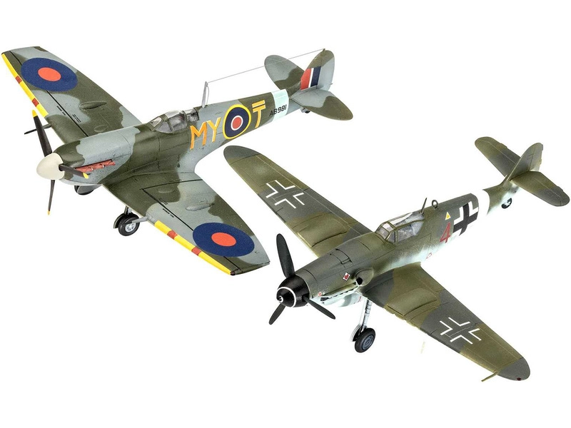 Revell Messerschmitt Bf109G-10, Spitfire Mk.V (1:72) (set)