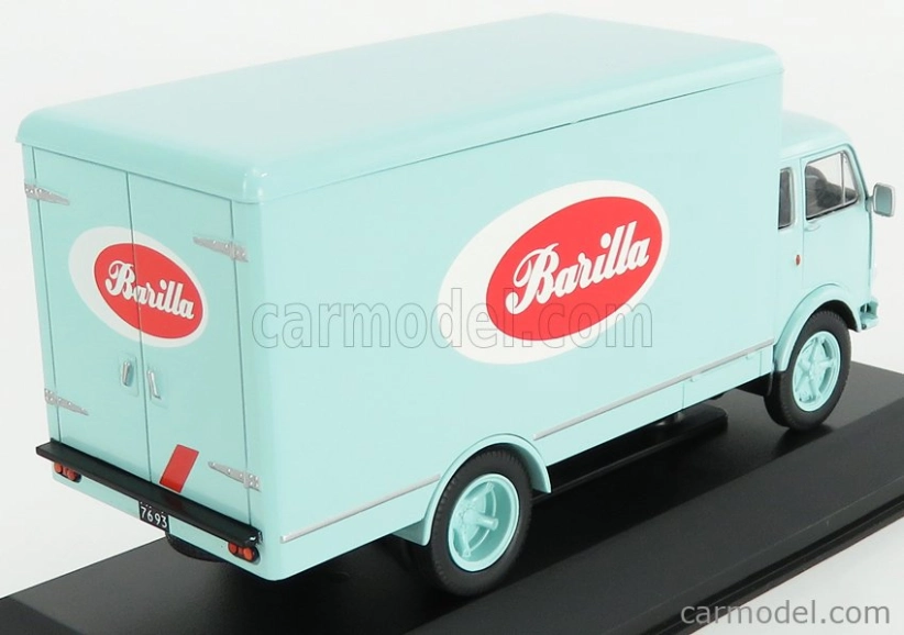 Edicola Om fiat Tigrotto Truck Frigorifero Barilla 1965 1:43 Veľmi svetlá zelená