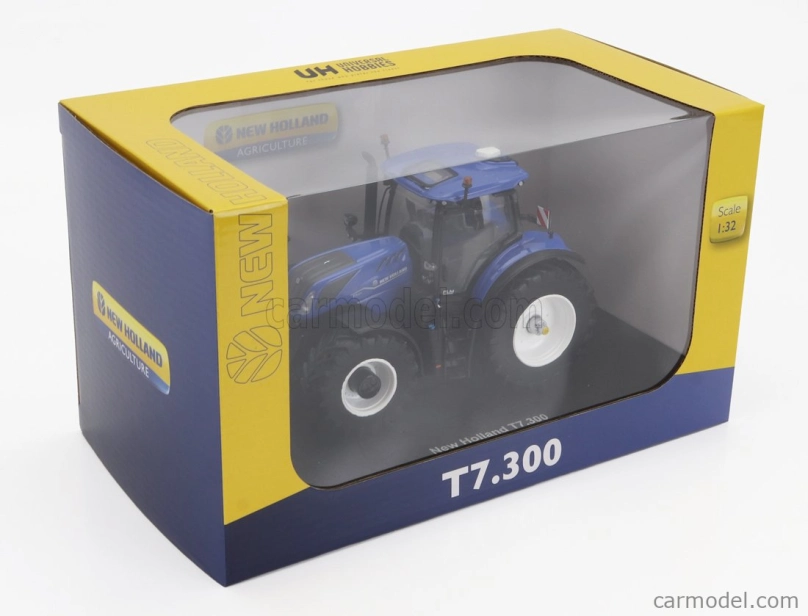 Universal hobbies New holland T7.300 Tractor 2020 1:32 Blue Met