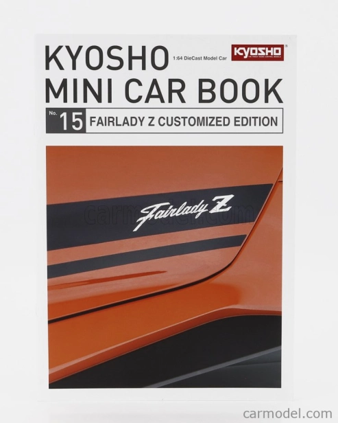 Kyosho Nissan Fairlady Z Coupe Customed Edition 2023 1:64 Oranžová Černá