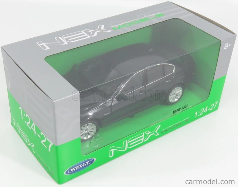 Welly BMW 5-series 535i (f10) 2010 1:24 Black Met