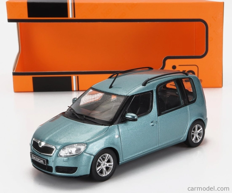 Ixo-models Škoda Roomster 2007 1:43 Světle Modrá Met