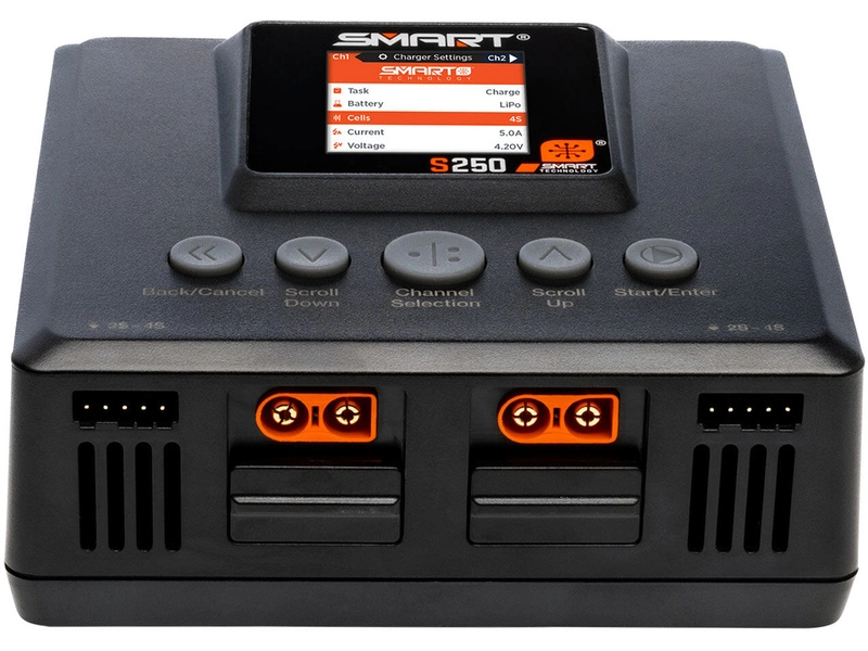 Spektrum Smart Powerstage G2 Air 4S 2200mAh IC3 2x, nabíjačka S250