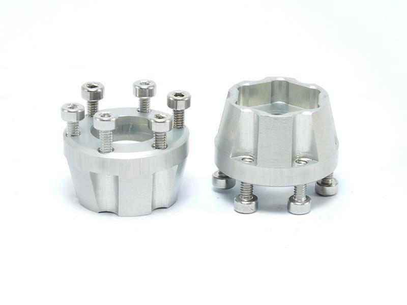 Středové šestihrany pro beadlock disky Metsafil, pro TRX-4, Axial, apod, 2ks