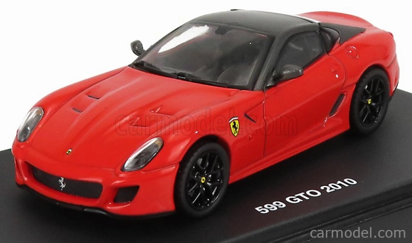 Edicola Ferrari 599 Gto 2010 1:43 Červená Matná Šedá Met