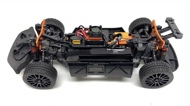 Absima Rally Car Speed Demon 1:12 4WD RTR Brushless žluto-modrý