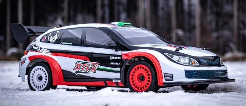 Absima On Road STi-X 1:10 4WD RTR + zdarma batéria NiMH 7,2 V 2000 mAh
