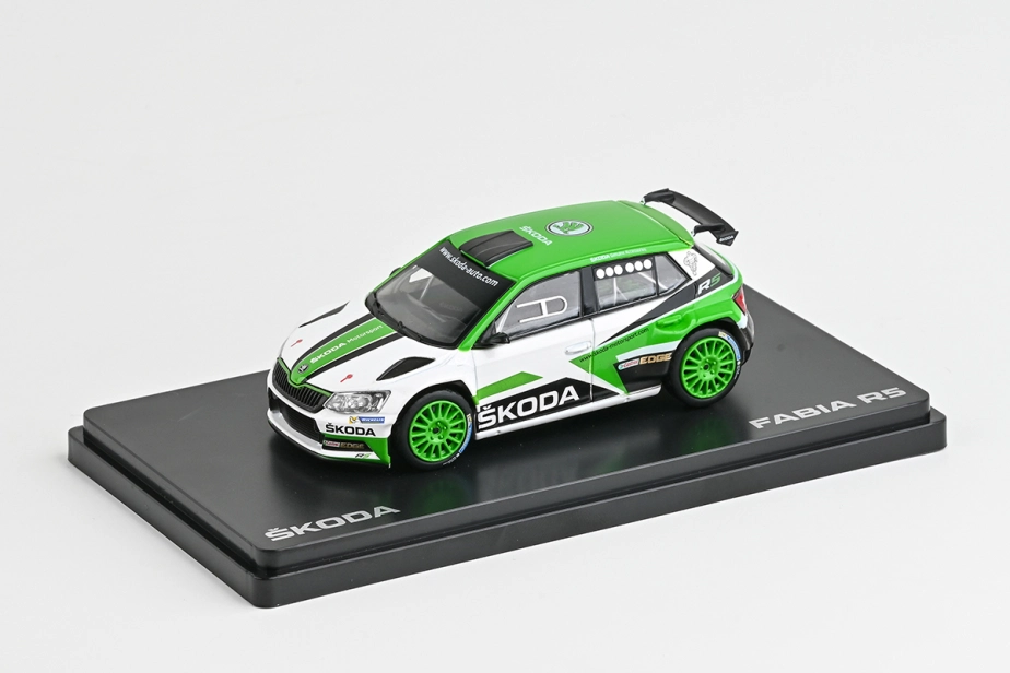 Abrex Škoda Fabia III R5 (2015) 1:43 - Škoda Motorsport Design 2017