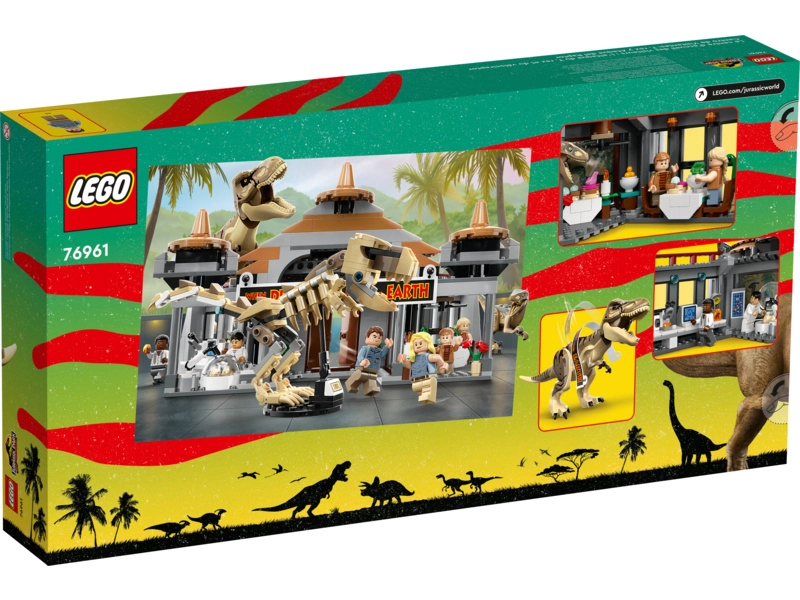 LEGO Jurassic World - Návštěvnické centrum: útok T-rexe a raptora