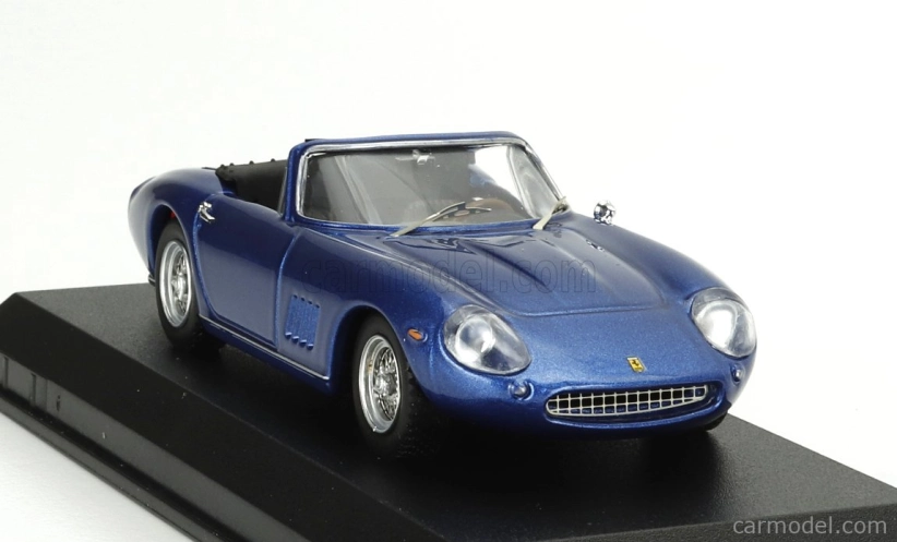 Best-model Ferrari 275 Gtb/4s S/n.10453 Nart Spider Open 1967 - Personal Car Steve Mcqueen 1:43 Blue Met