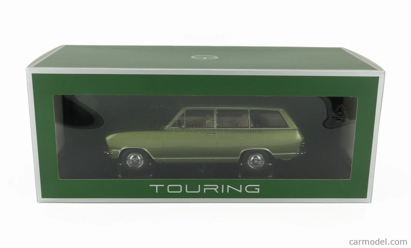 Touring modelcars Opel Kadett B Caravan Sw Station Wagon 1972 1:18 Lemon Green Met