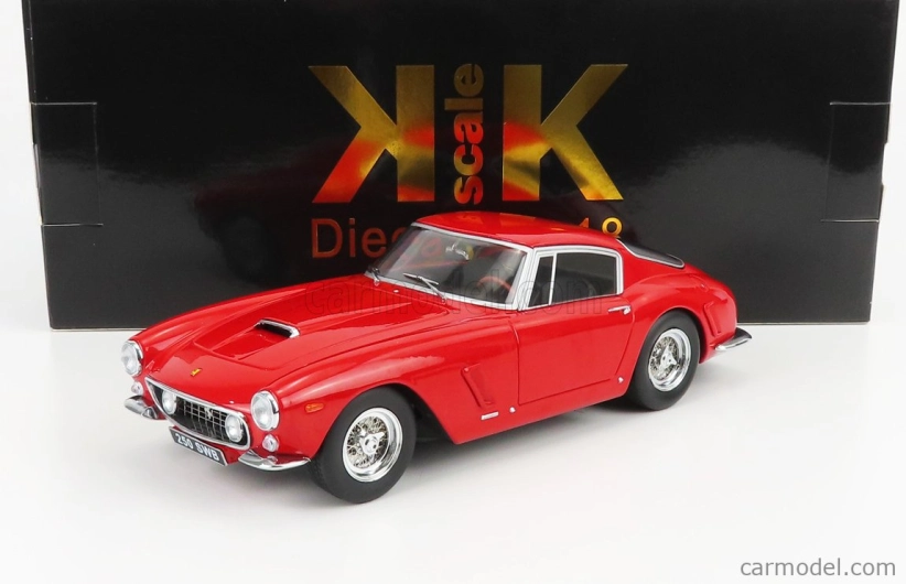 Kk-scale Ferrari 250gt Swb Berlinetta 1961 1:18 Červená