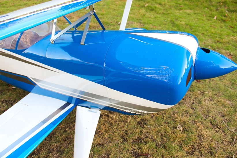RC letadlo 87" Pitts S2B (2,2m), modrá