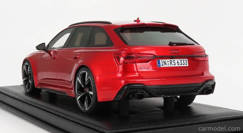 Motorhelix Audi A6 Rs6 Avant (c8) 2020 1:18 červená met.
