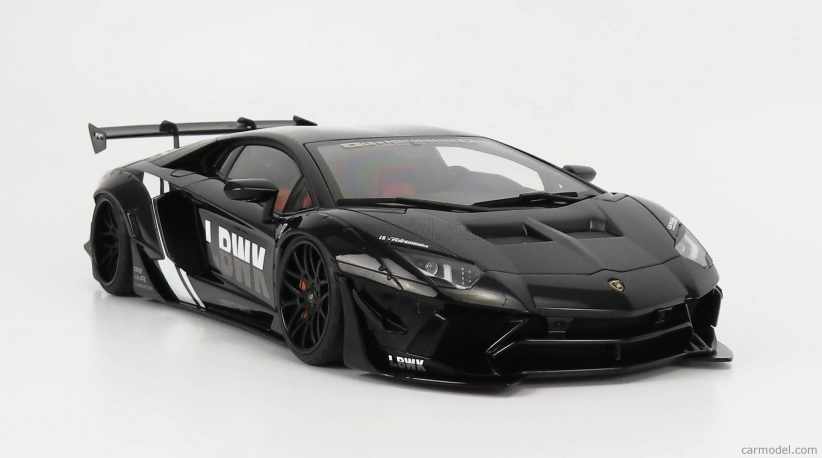 Autoart Lamborghini Aventador Liberty Walk 2017 1:18 čierna