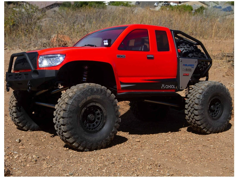 RC auto Axial SCX6 Trail Honcho 1:6 4WD RTR, červené
