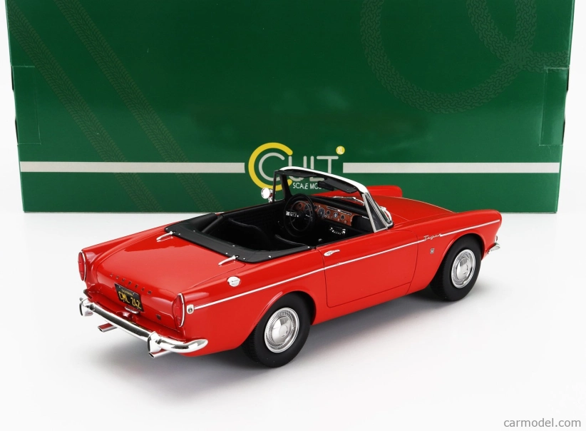 Cult-scale models Sunbeam Tiger 260 Mki Cabriolet Open 1964 1:18 Red